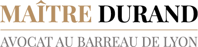 Maître Durand, avocat au Barreau de Lyon